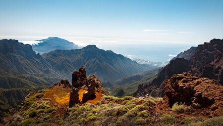 Ausblick auf die Berge La Palmas