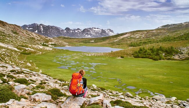 Korsika  Lac de Nino GR20