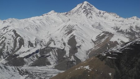 Georgien - Kasbek, 5.033 m mit Ski - Der höchste Gipfel im östlichen Kaukasus