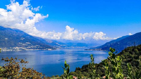 Lombardei - Bergpanorama am Comer See & Luganer See