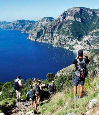 Amalfiküste - Wandern an der Küste mit Capri & Pompeji