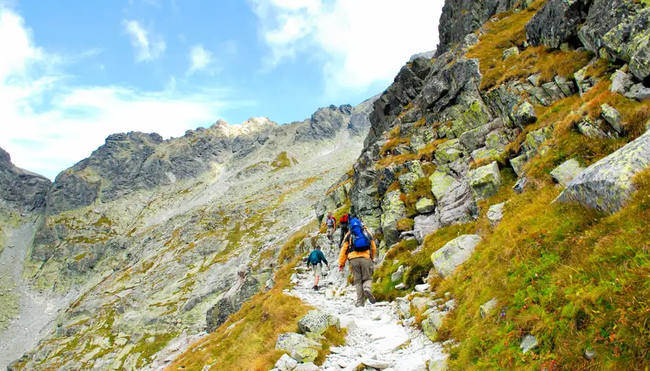 Slowakei - Bergsteigen auf Slowakisch