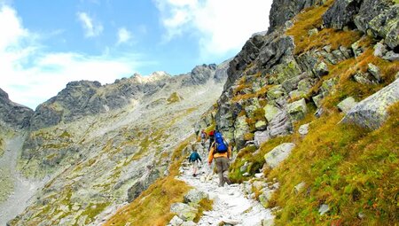 Slowakei - Bergsteigen auf Slowakisch