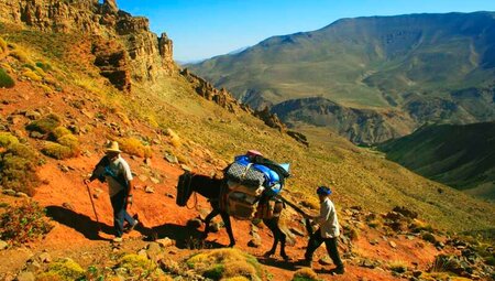 Marokko - Überschreitung des Djebel Mgoun, 4068 m Marokko - Überschreitung des Djebel Mgoun, 4068 m
