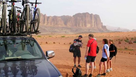 Jordanien - MTB Reise vom Toten Meer zum Roten Meer