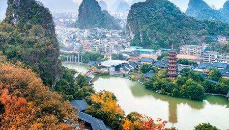Guangxi - Wandern in der Karstlandschaft Guangxi - Wandern in der Karstlandschaft