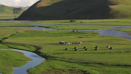 Mongolei - MTB Reise über die Berge zur Wüste Gobi
