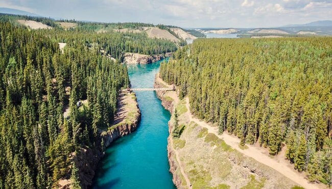 Kanada, Alaska - Wandern entlang des Yukon