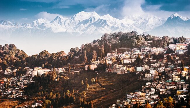 Kangchendzönga und Darjeeling