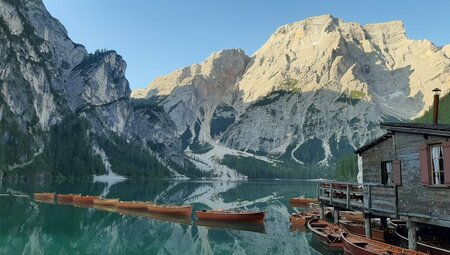 Auf dem Alta Via 1 durch die Dolomiten