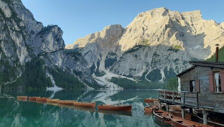 Auf dem Alta Via 1 durch die Dolomiten