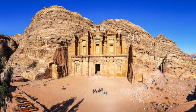 Felstempel Ed Deir in Petra