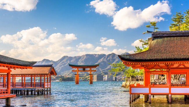 SchreinInsel Miyajima in Hiroshima