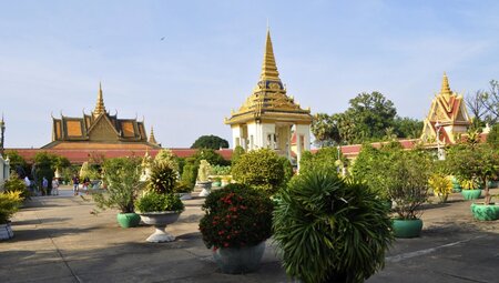 Kambodscha Phnom Penh Koenigspalast