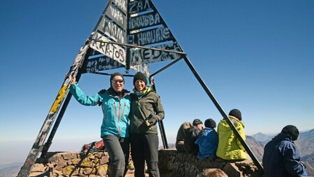 Gipfel Toubkal