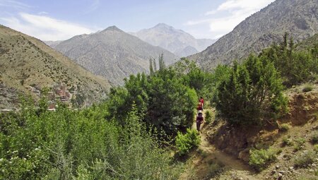 Wandern im Ourika Tal