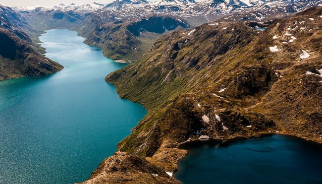 GjendeBergsee, Jotunheimen in Norwegen