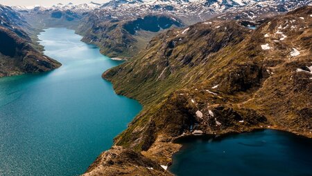 Norwegen - Durch die Berge zu den Fjorden