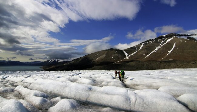 Nordenskjöldbreen Gletscherwanderung