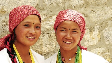 nepalesische Tänzerinnen