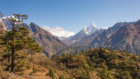 Blick auf die Ama Dablam