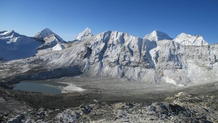 Nepal - Mera Peak, 6.461 m - Amphu Laptsa - Island Peak, 6.189 m