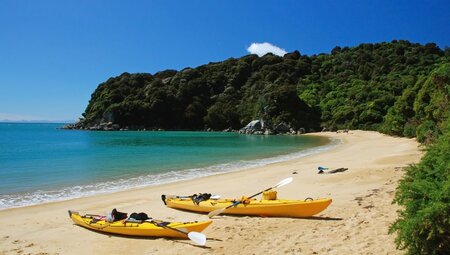 Kajakfahren im AbelTasmanNationalpark, Neuseeland