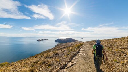 Wandern auf der Isla del Sol