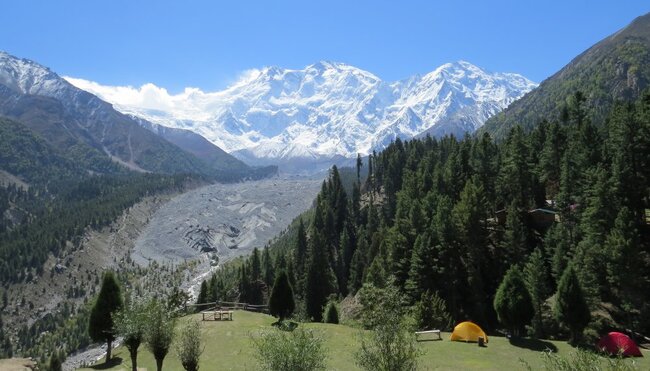 Märchenwiese und Nanga Parbat