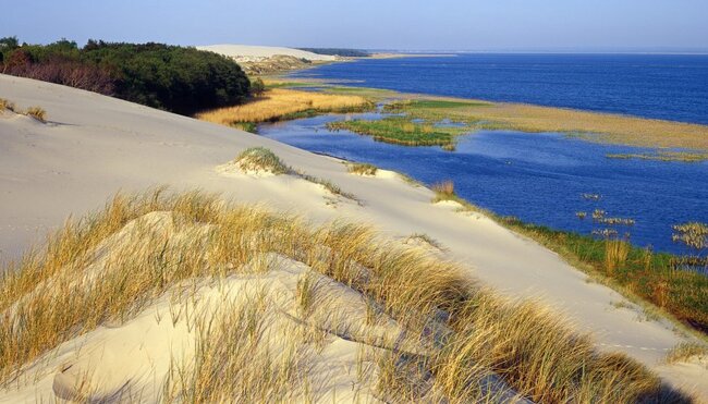 Slowinski Nationalpark Ostsee Duenen