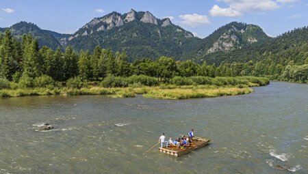 Floßfahrt auf der Dunajec