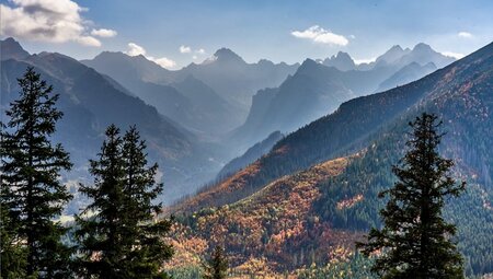 Aussicht vom Gipfel Gesia Zsya