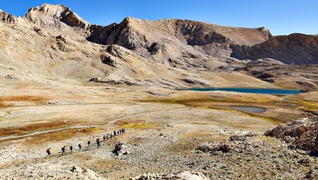 Abstieg zum Yedigoeller Plateau