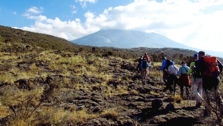 Akklimatisierungswanderung Kilimanjaro