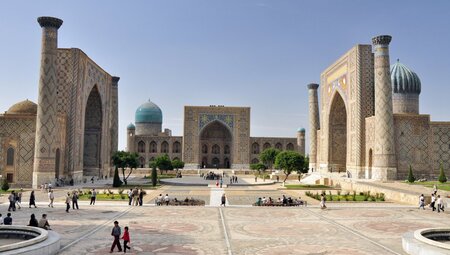 Der Registan  Herz des antiken Samarkands