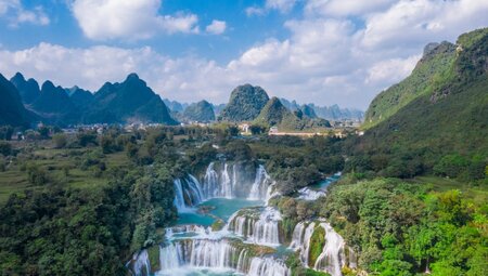 Ban Gioc Wasserfall