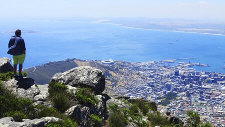 Ausblick vom Tafelberg