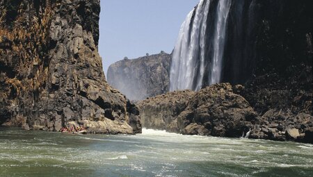 Victoriafalls von unten...