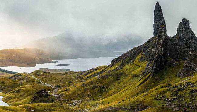 The Isle of Skye in the Scottish Highlands