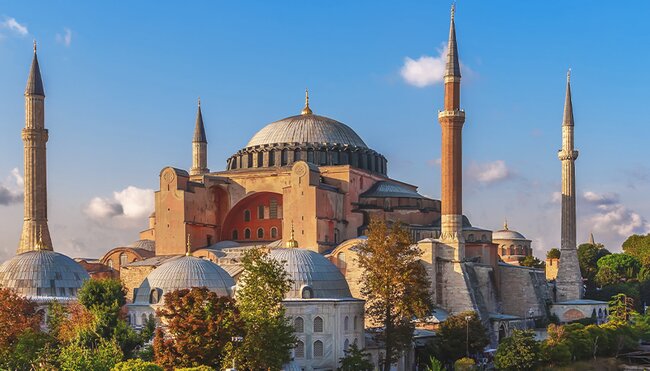 Hagia Sofia Mosque in Istanbul, Turkey