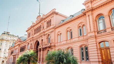 Casa Rosada, presidential Palace in Buenos Aires, Argentina