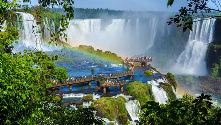 Iguazu Falls viewing platform