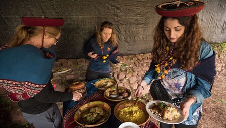 Intrepid Travel Peru Sacred Valley community visit