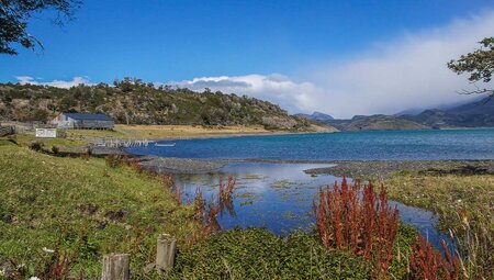 View of Bernardo O'Higgins National Park, Patagonia, Chile