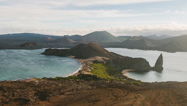 Galapagos Island landscape, Ecuador