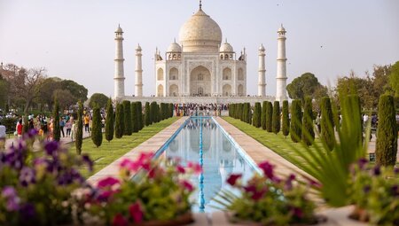The majestic and incredible Taj Mahal