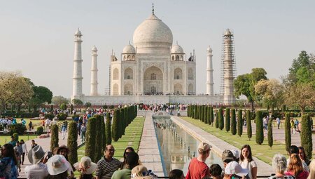 India Agra Taj Mahal