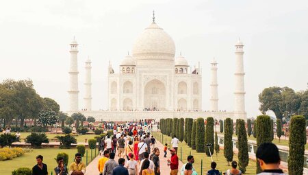 India Agra Taj Mahal