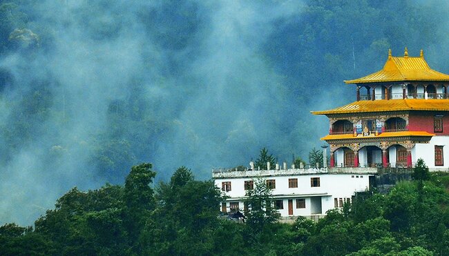 Rumkey Monastery in Gangtok, India