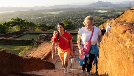 Climbing the Lion Rock, Sigiriya for the best sunset in Sri Lanka